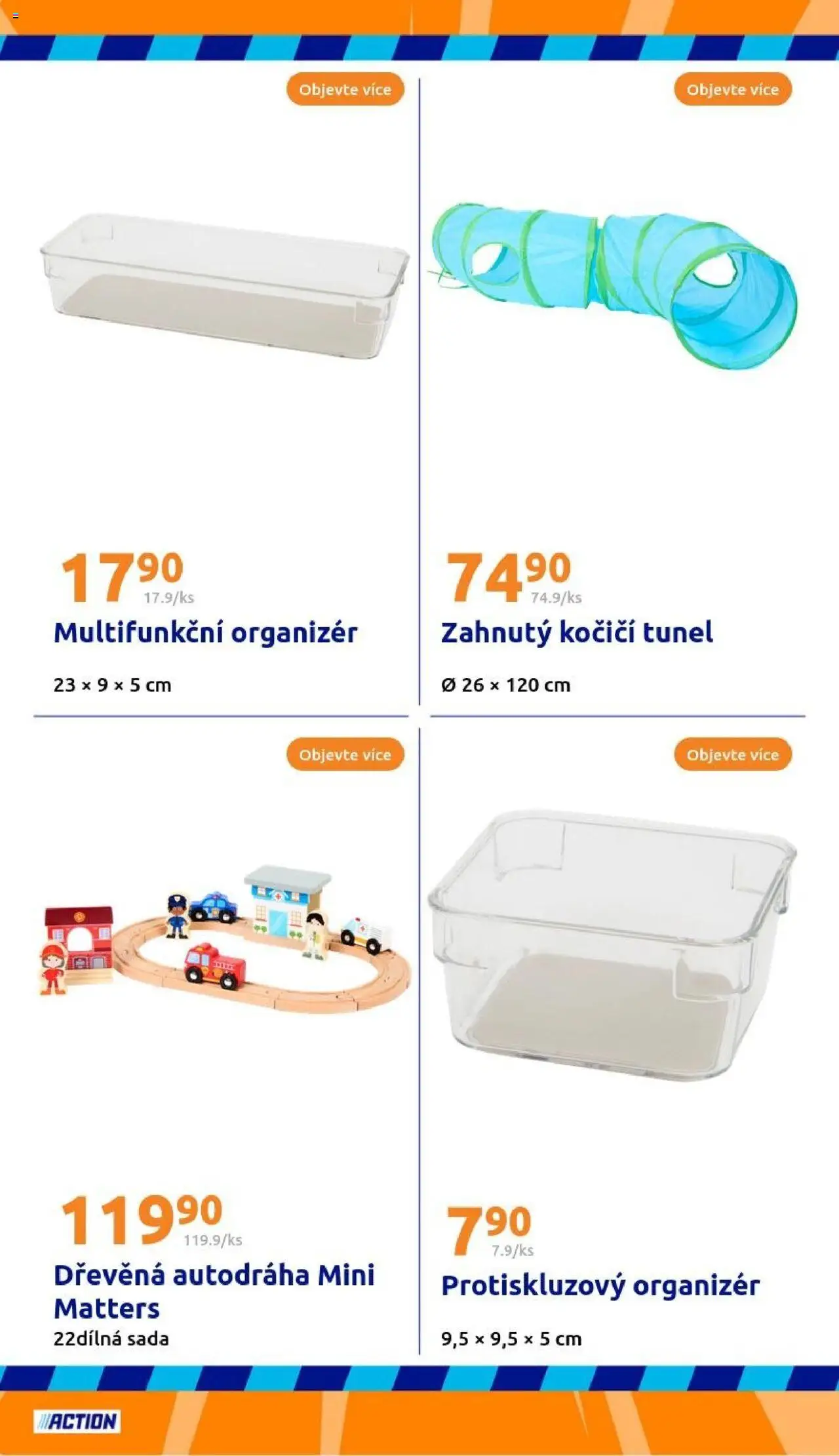 Action leták od 17.09.2025 | Strana: 28 | Produkty: Organizér, Dřevěná autodráha, Autodráha