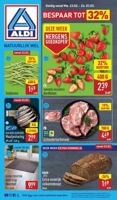 Aldi - Folder week 9 - Voorbeeld van een folder van Aldi, geldig van 23.02.2026