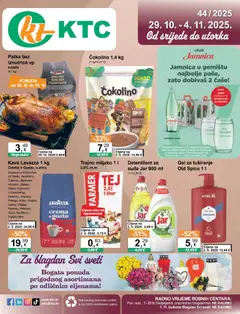 Katalog KTC - Pregled kataloga iz trgovine KTC, vrijedi od 29.10.2025