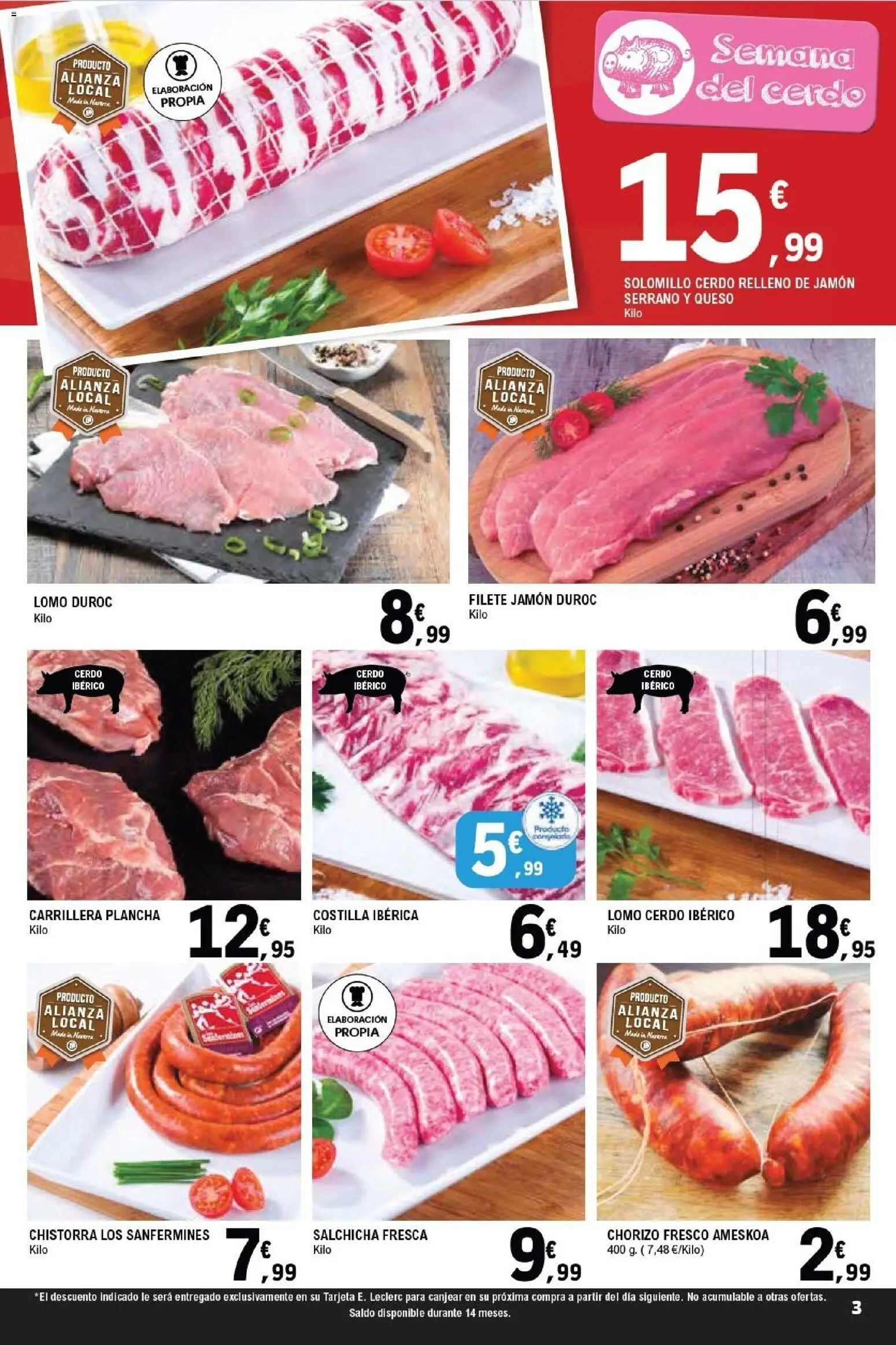 E.Leclerc - Super Ofertas Pamplona │ válido desde el 04.02.2026 | Página: 3