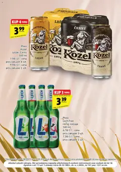 Prim Market Gazetka - Oferta alkoholowa od 01.08.2025 | Strona: 7 | Produkty: Leżak, Piwo, Piwo kozel, Alkohol