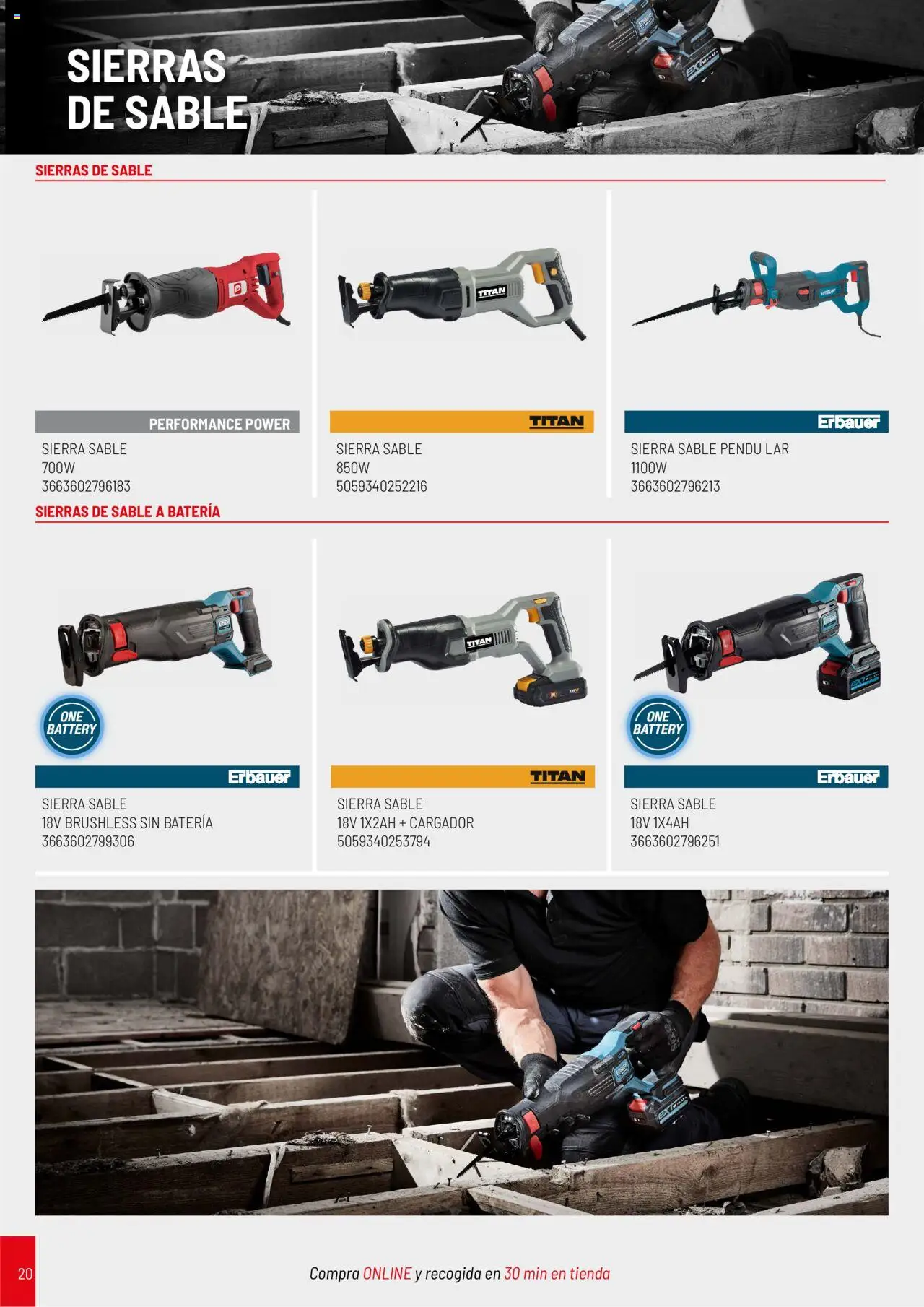 Brico Depôt folleto │ válido desde el 01.04.2025 | Página: 20 | Productos: Batería