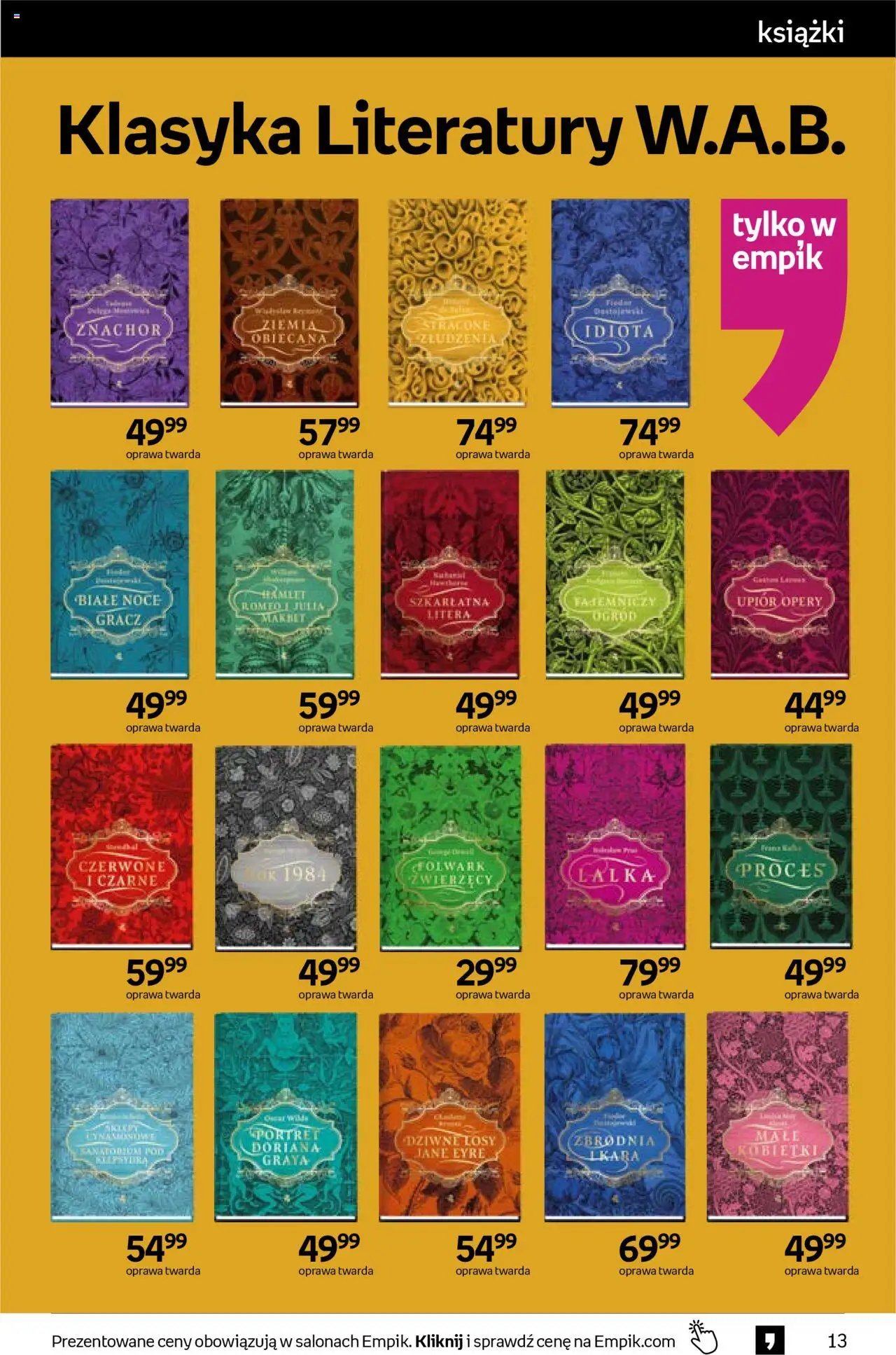 Empik promocje od 15.10.2025 | Strona: 13 | Produkty: Gracz, Lalka, Ziemia, Książki