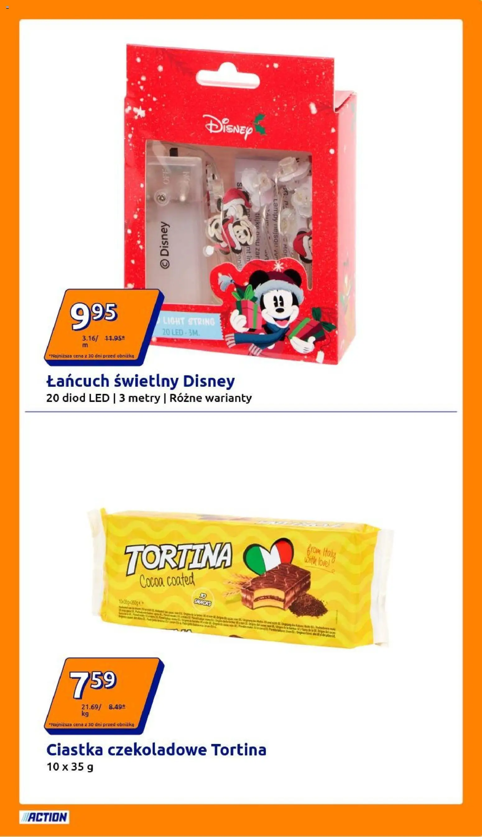 Action Gazetka od 29.10.2025 | Strona: 15 | Produkty: Ciastka czekoladowe, Ciastka