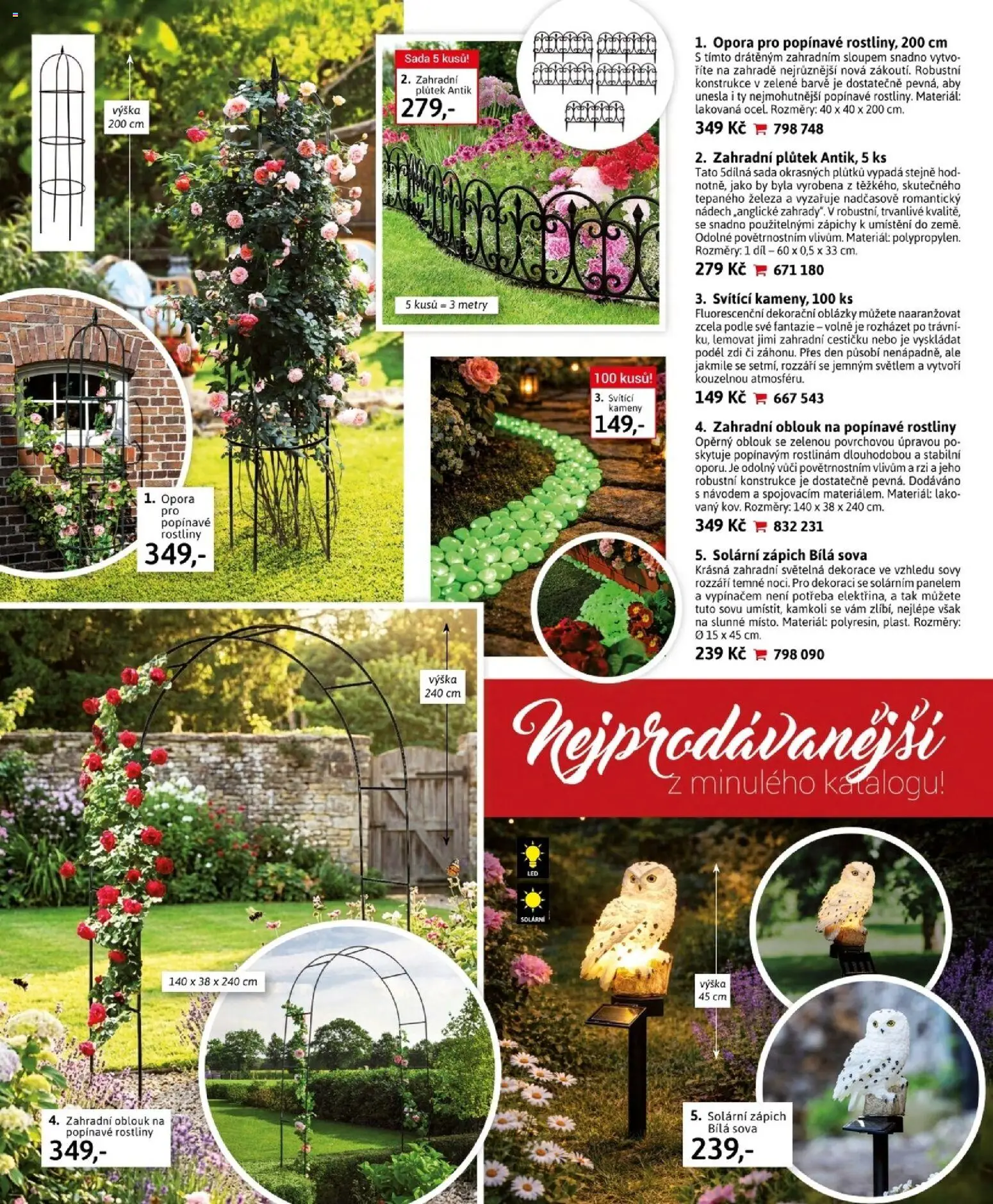 Velký Košík katalog duben 2026 od 01.04.2026 | Strana: 72 | Produkty: Sova, Zápich, Rostliny, Dekorace