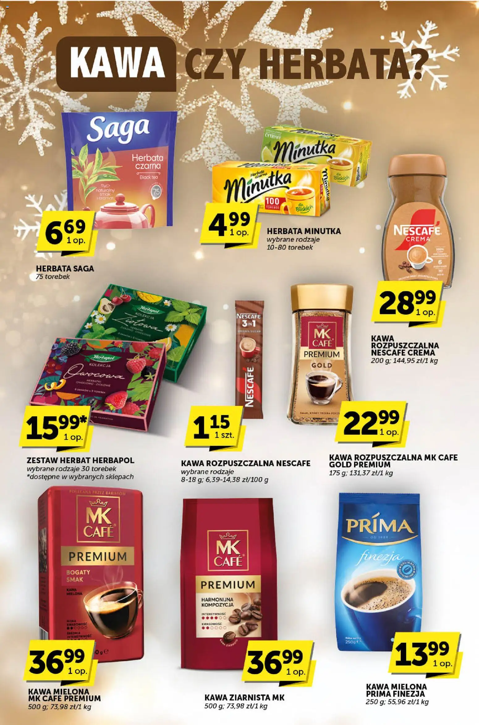 Euro Sklep Gazetka - Katalog od 11.12.2025 | Strona: 21 | Produkty: Nescafe, Kawa ziarnista, Cytryny, Kawa