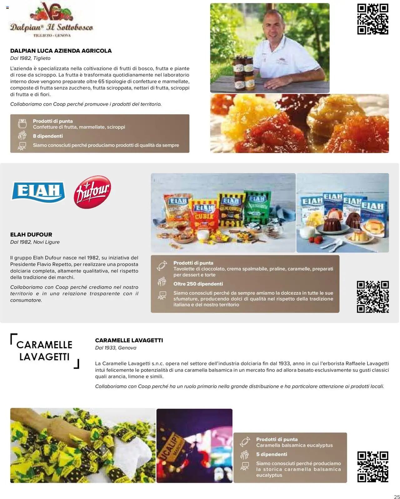 Volantino COOP del 09.10.2025 | Pagina: 25 | Prodotti: Crema, Caramelle, Frutta, Limone