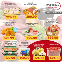 Fortuna Market katalog Ponuda - pregled Fortuna Market kataloga - važi od 09.04.2026