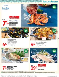 Auchan - Prévisualisation de Auchan - 25 jours de super promos valide à partir de 14.04.2026 | Page: 9 | Produits: Pêche, Poissonnerie, Curry, Oignons