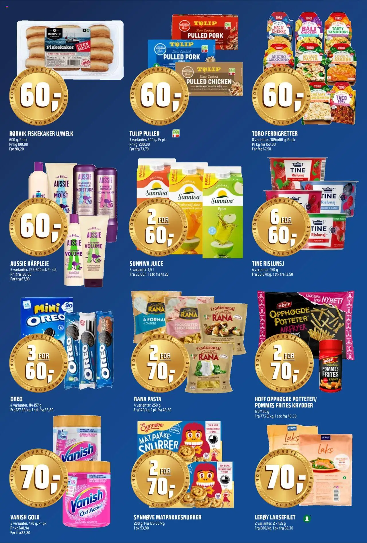  | Side: 10 | Produkter: Juice, Pasta, Lasagneplader, Nattkräm