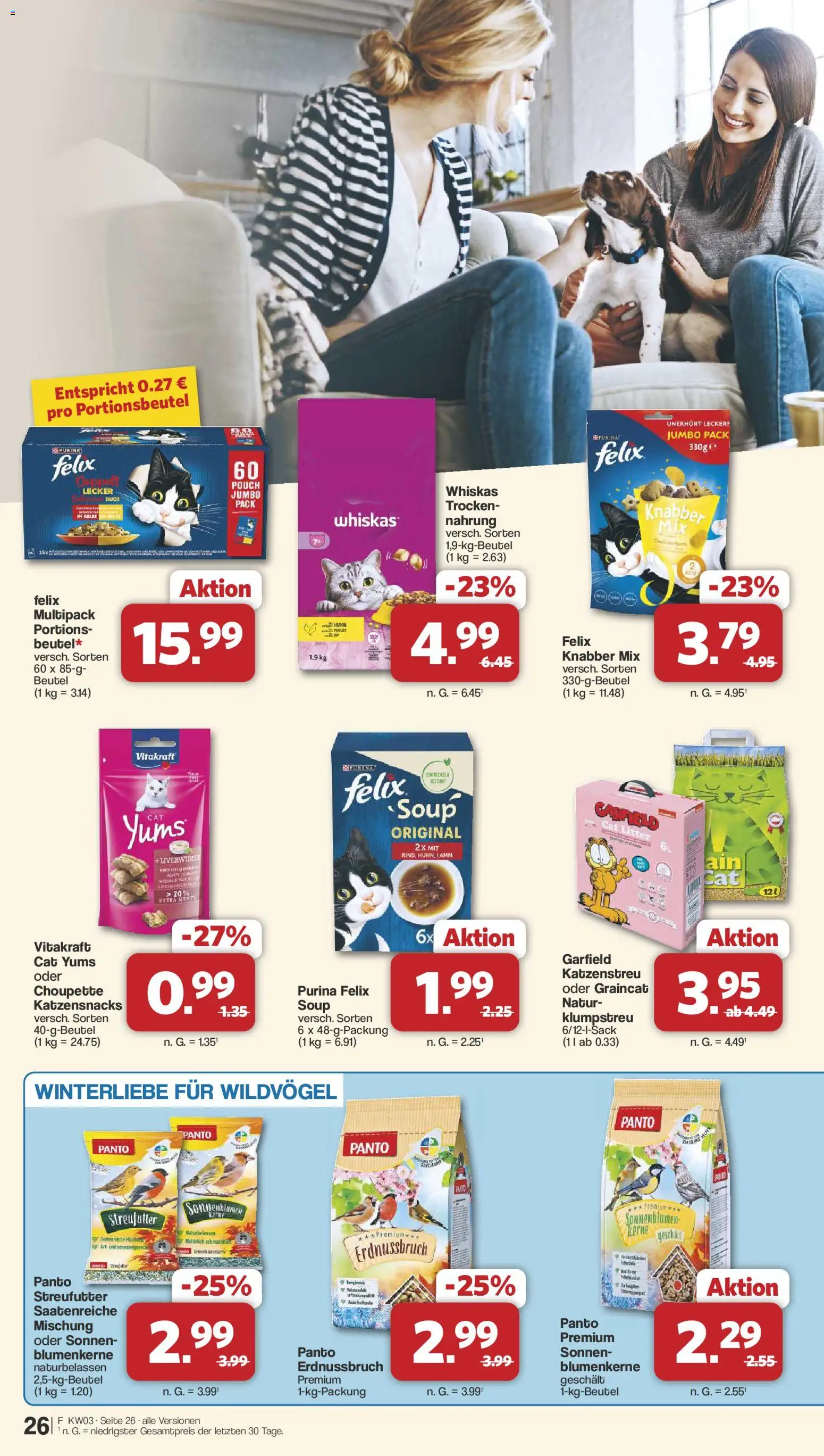 Famila Nordwest Prospekt 	 – gültig ab 12.01.2026 | Seite: 26 | Produkte: Whiskas
