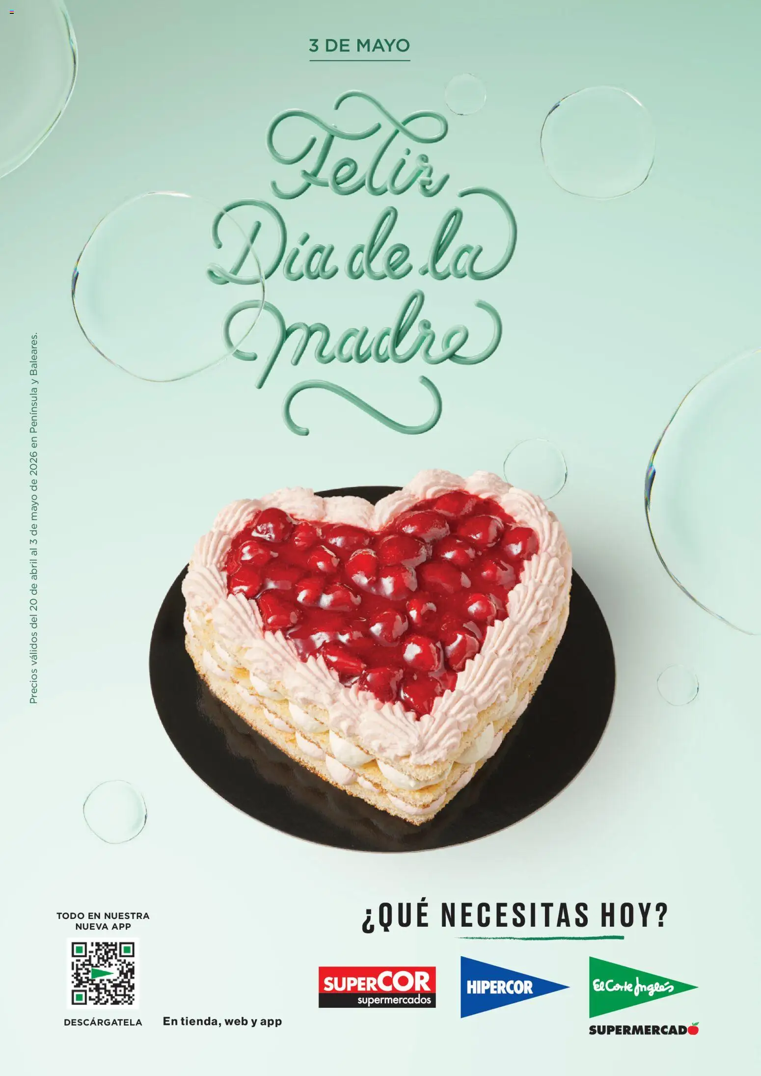 Hipercor - Día de la Madre │ válido desde el 20.04.2026 | Página: 1