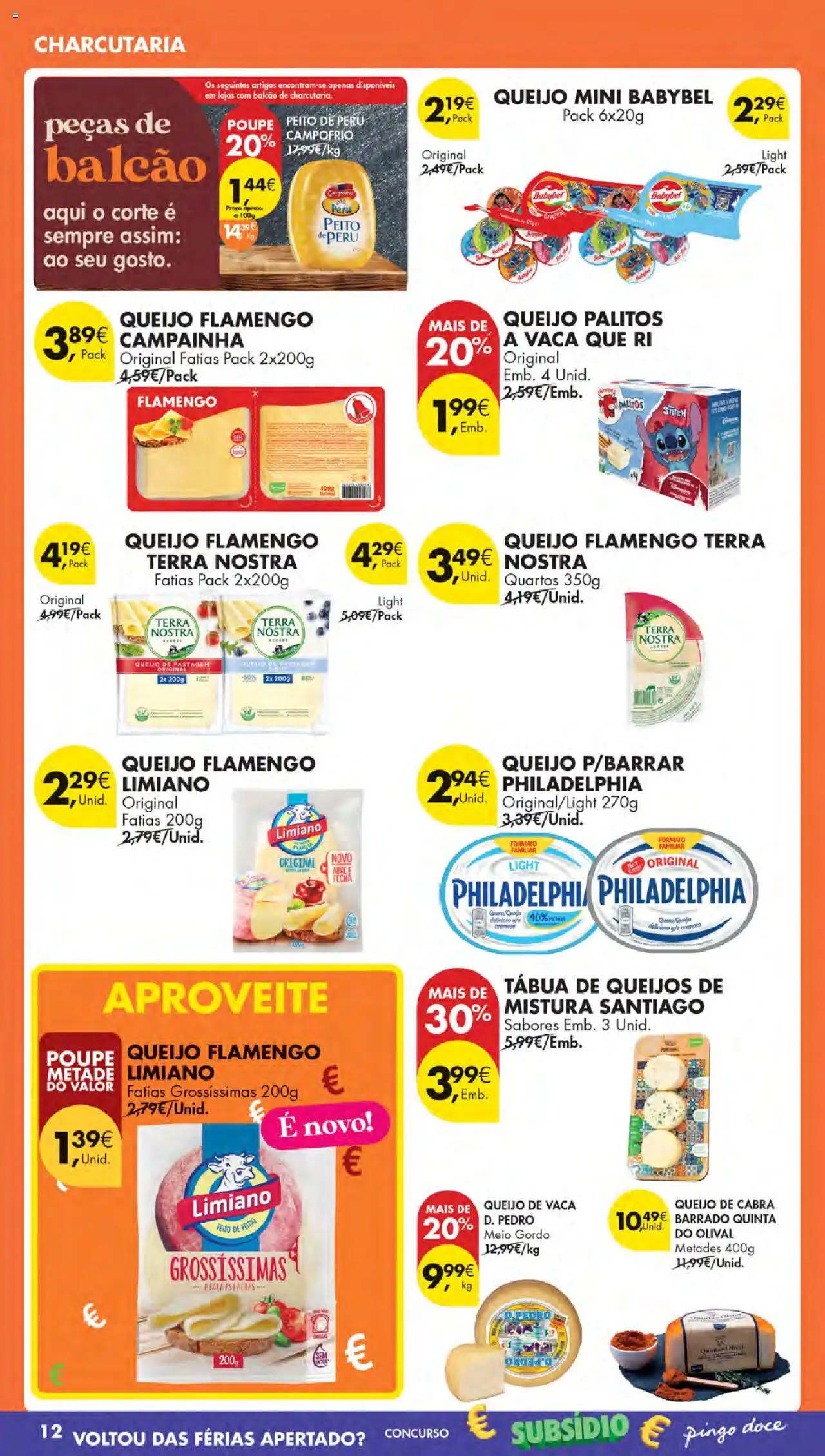 Pingo Doce Poupe Esta Semana Madeira │ válido de 30.09.2025 | Página: 14 | Produtos: Tábua, Peru, Campainha, Queijo