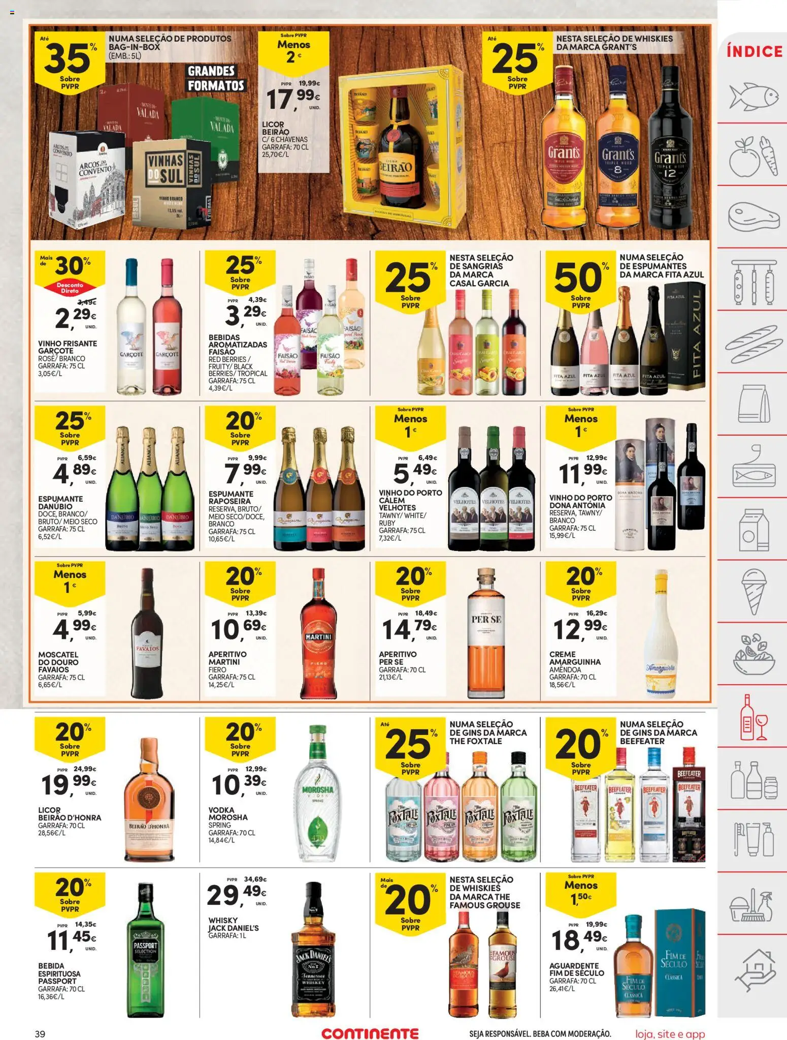 Continente folheto │ válido de 03.02.2026 | Página: 39 | Produtos: Espumante, Chávenas, Vinho, Bebida