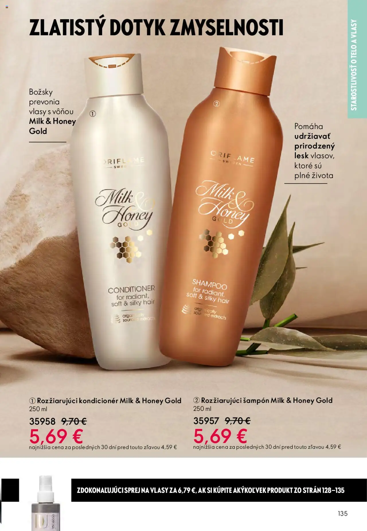 Nové Oriflame akcie – leták je platný od 22.10.2025 | Strana: 135 | Produkty: Šampón, Kondicionér