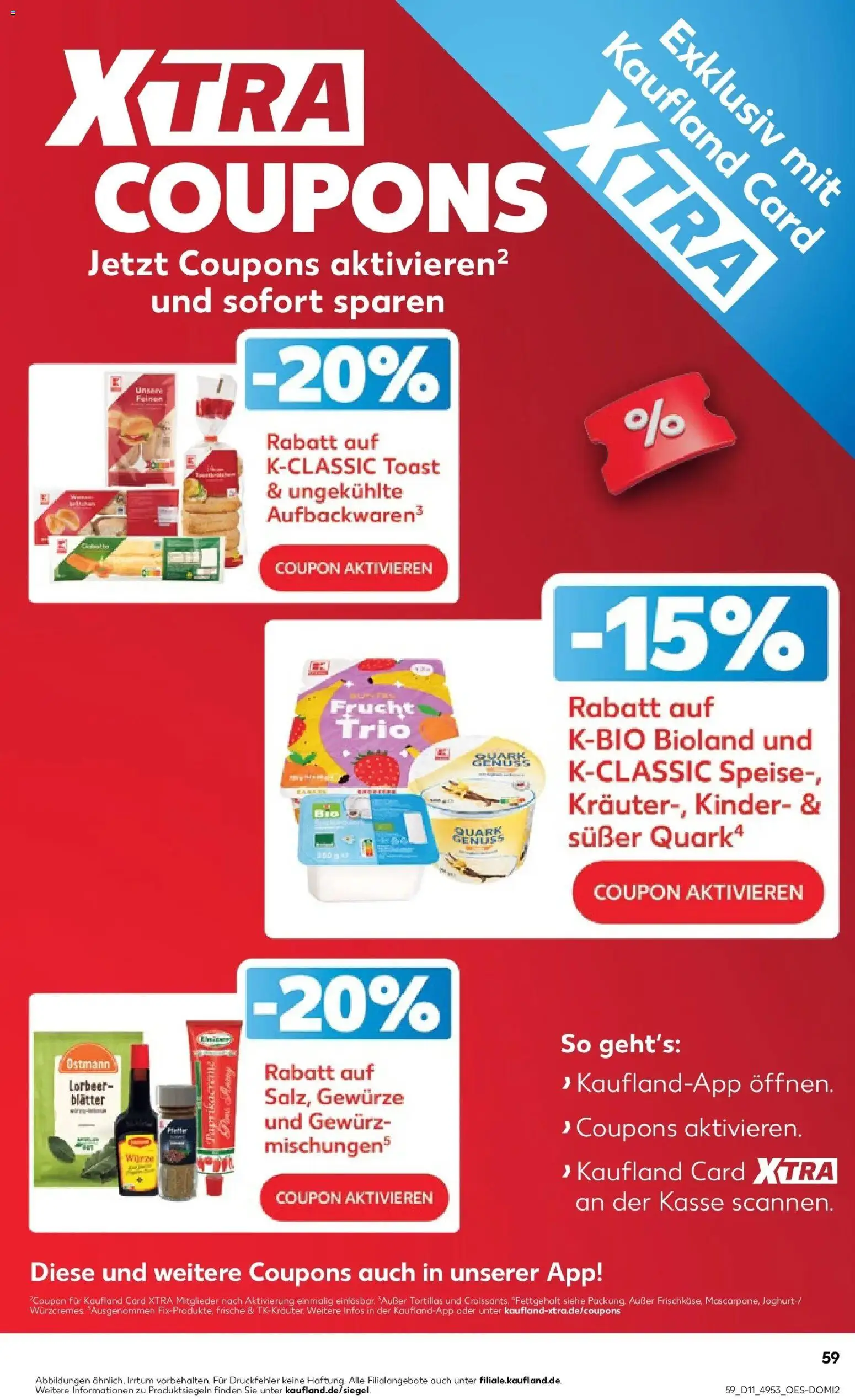 Kaufland Prospekt Konz	 – gültig ab 09.03.2026 | Seite: 71 | Produkte: Quark, Toast, Gewürze