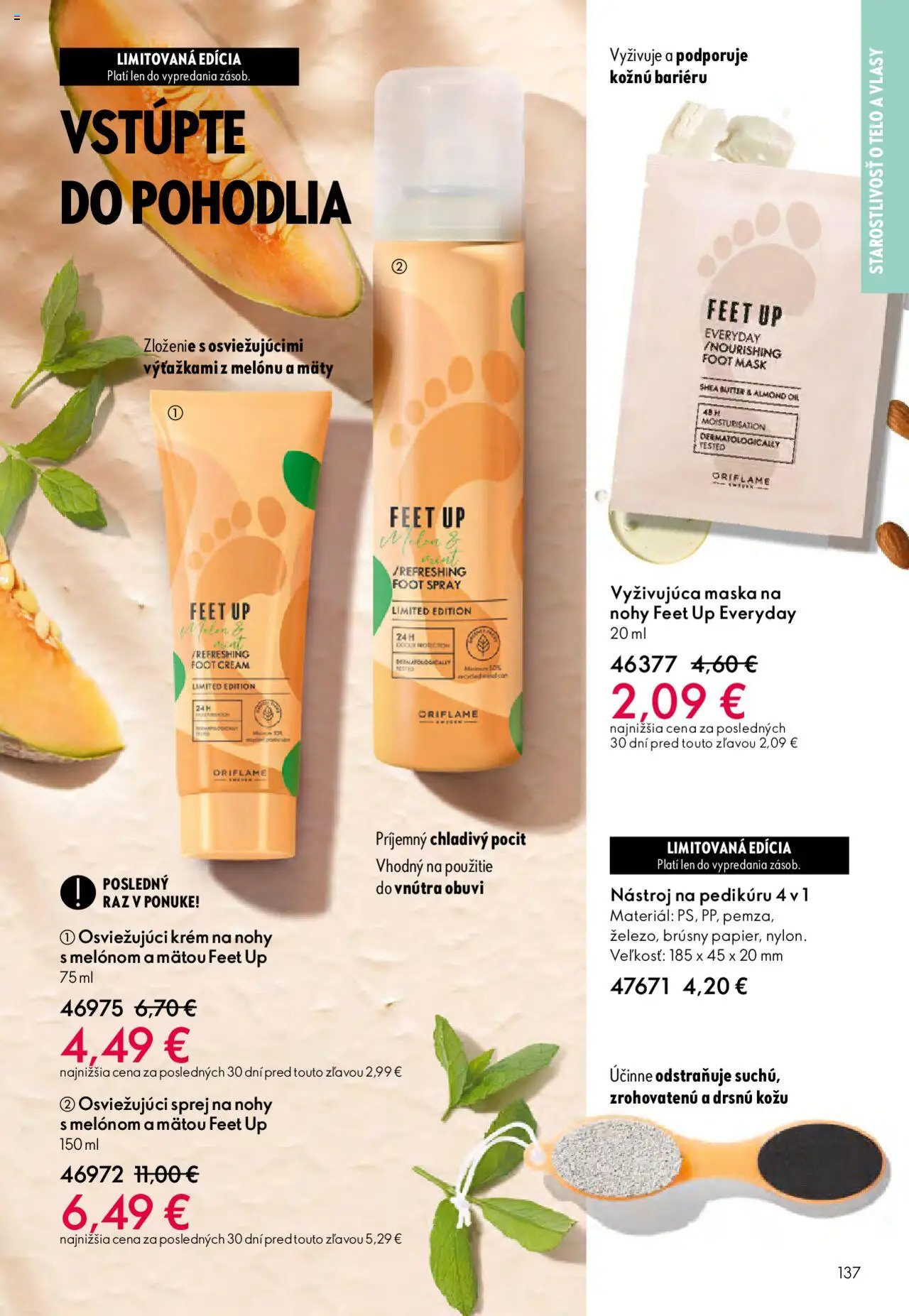 Nové Oriflame akcie – leták je platný od 01.10.2025 | Strana: 137 | Produkty: Maska, Krém