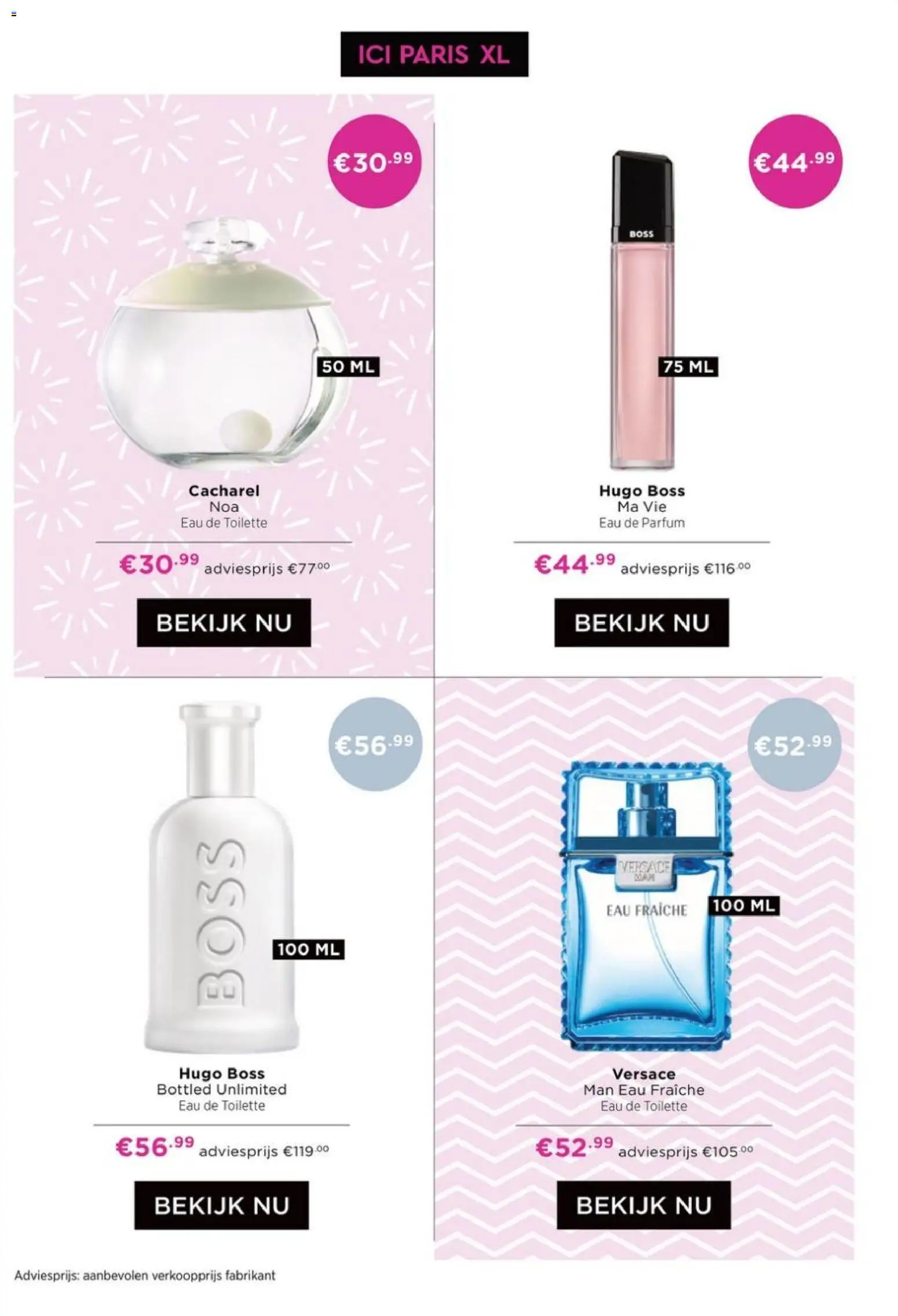 {H1} | Pagina: 5 | Producten: Parfum, Eau de toilette