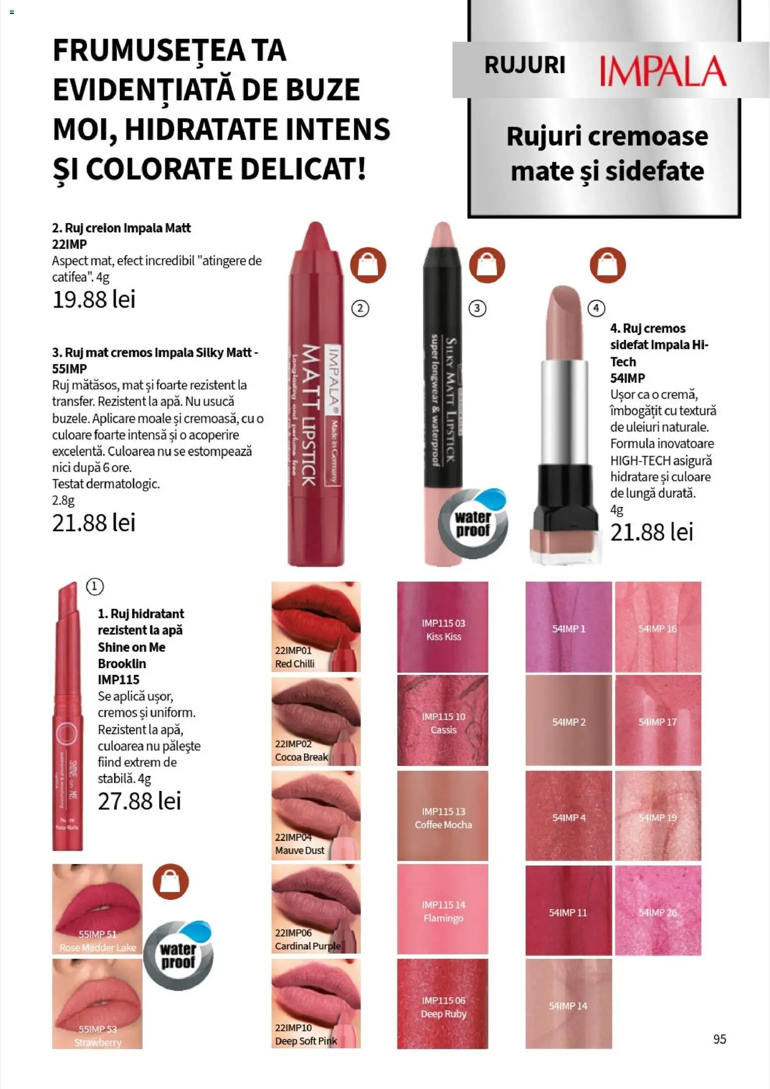 Noul catalog Lady’s – valabil de la 10.11.2025 | Pagină: 97 | Produse: Chilli, Ruj, Apă