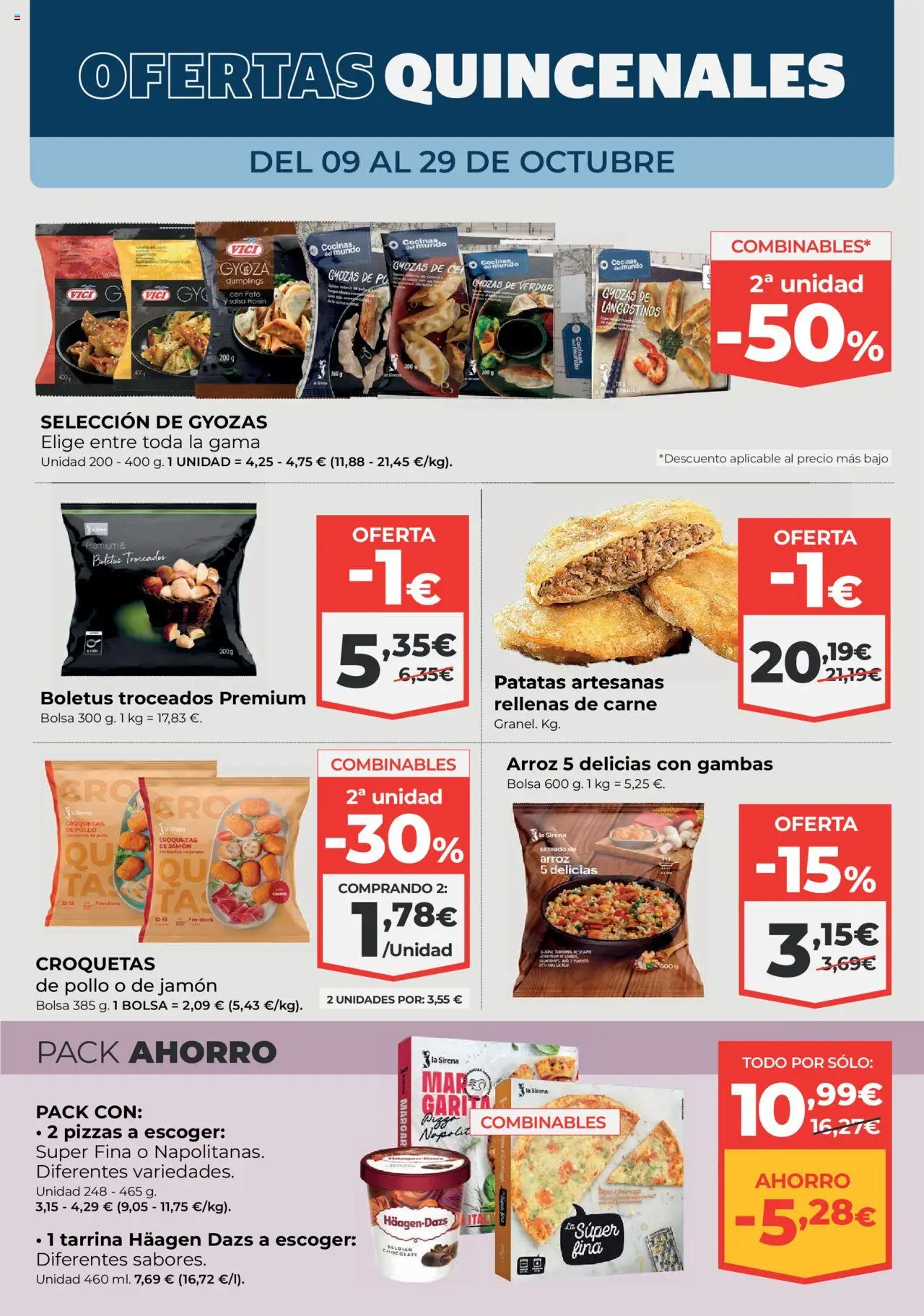 La Sirena - Ibiza │ válido desde el 09.10.2025 | Página: 5 | Productos: Chocolate, Arroz, Bolsa, Croquetas