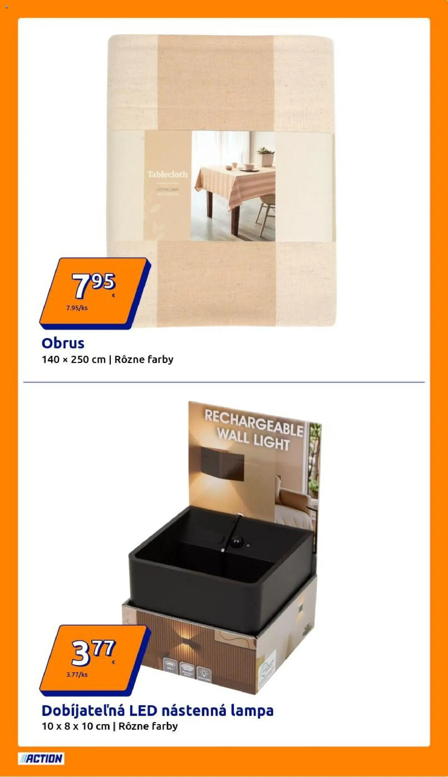 Nové Action akcie – leták je platný od 04.02.2026 | Strana: 5 | Produkty: Lampa, Led