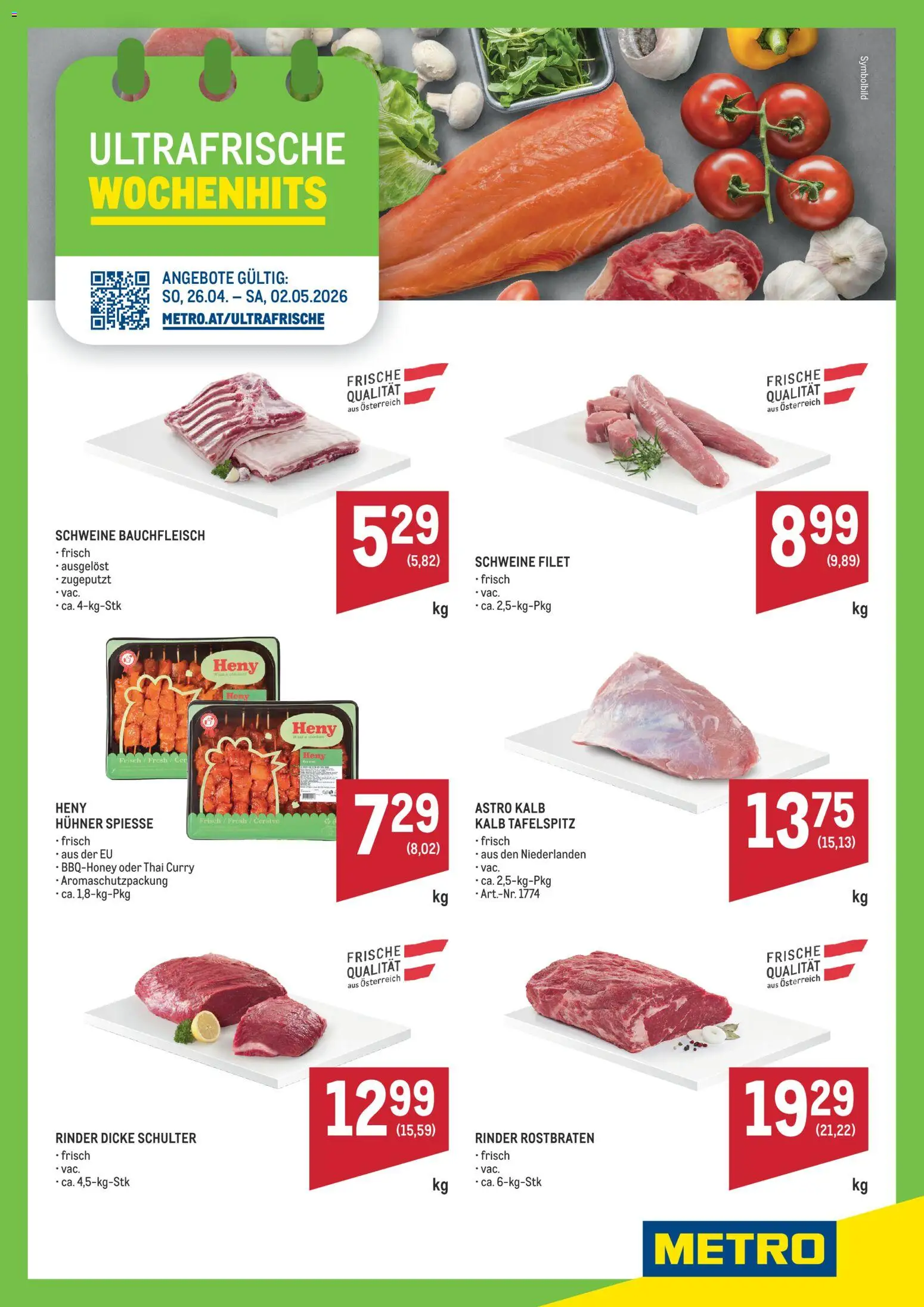 Metro angebote Angebote Wochenhits gültig ab 26.04.2026 | Seite: 1