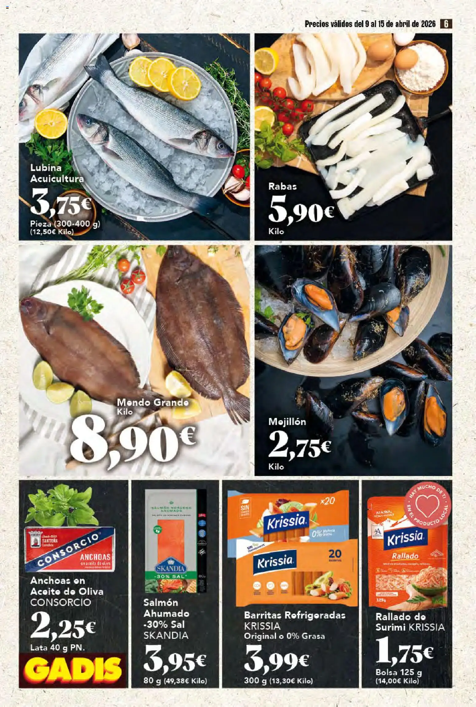 Gadis folleto │ válido desde el 09.04.2026 | Página: 6