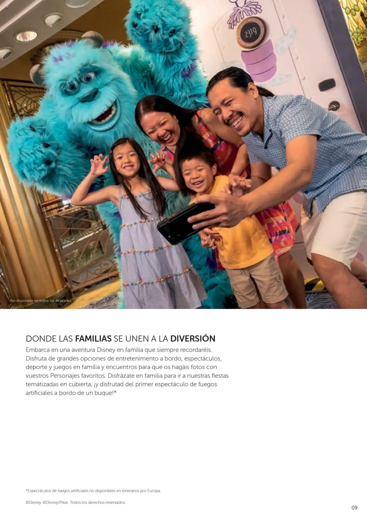 Viajes El Corte Inglés Disney Cruise Line │ válido desde el 28.01.2025 | Página: 9