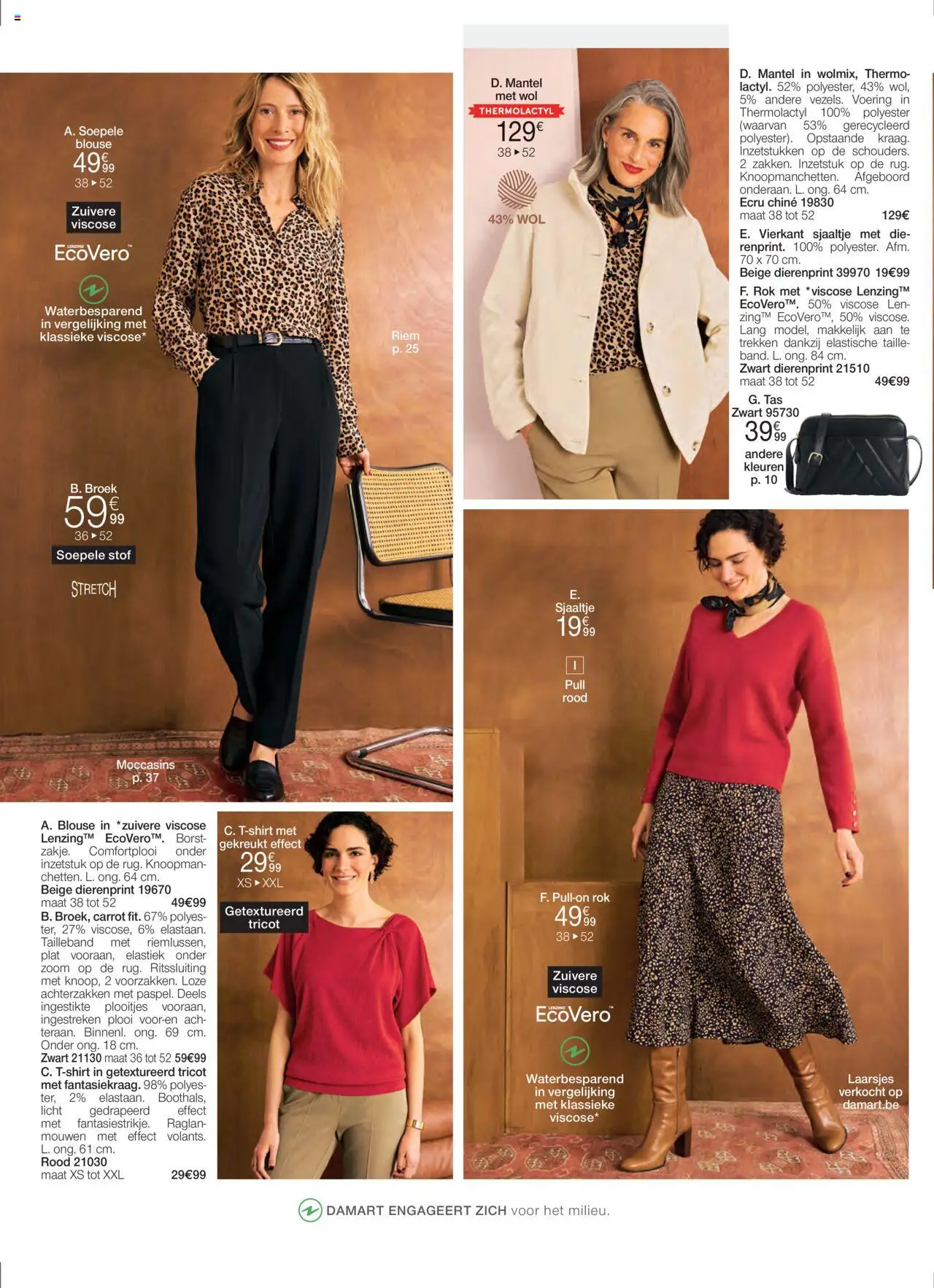  | Pagina: 8 | Producten: Sjaaltje, Riem, Blouse, Broek