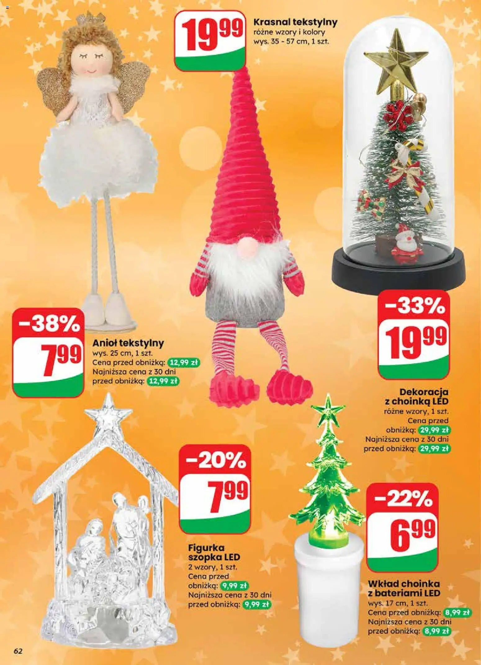 Dino Gazetka od 19.11.2025 | Strona: 62 | Produkty: Choinka