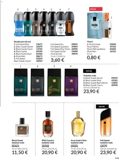 Avon katalog akcije – veljaven od 29.12.2025 | Stran: 113 | Izdelki: Deodorant, Voda, Toaletna voda