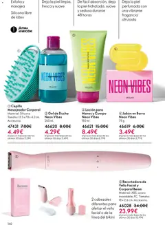 Vista previa Oriflame - Catálogo Campaña 17 válido desde el 10.12.2025 | Página: 140 | Productos: Fragancia, Cepillo, Jabón, Ducha