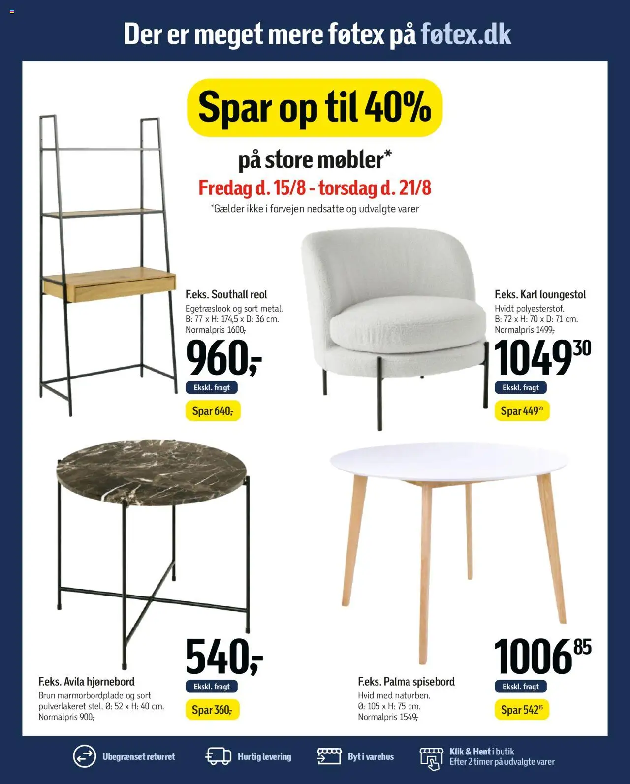 Føtex Tilbudsavis gyldig fra 15.08.2025 | Side: 50