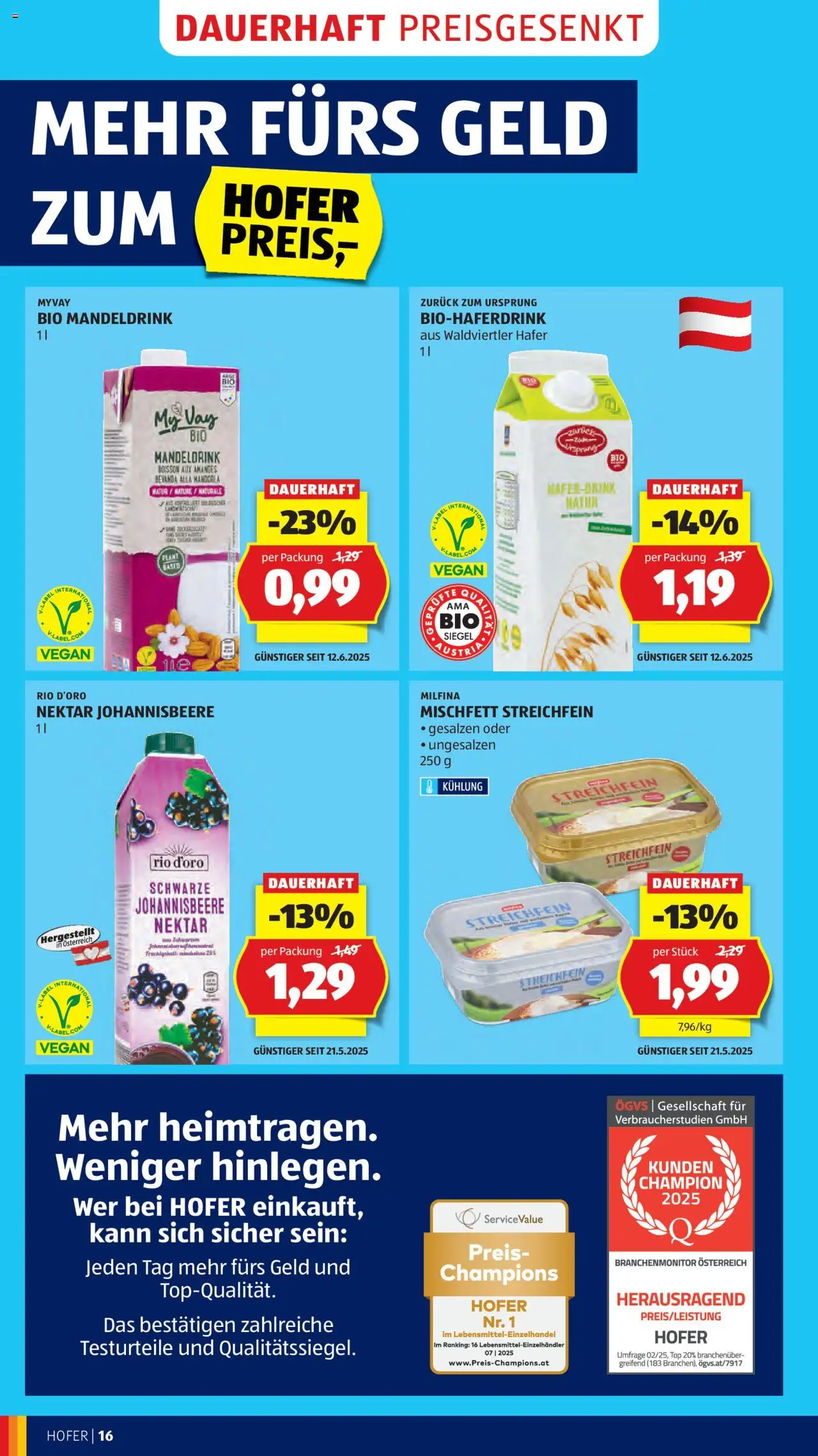 Hofer Flugblatt gültig ab 22.08.2025 | Seite: 18