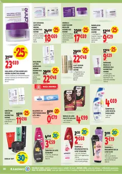 E.leclerc katalog akcije – veljaven od 11.03.2026 | Stran: 30 | Izdelki: Kos, Barva za lase, Krema, Barva
