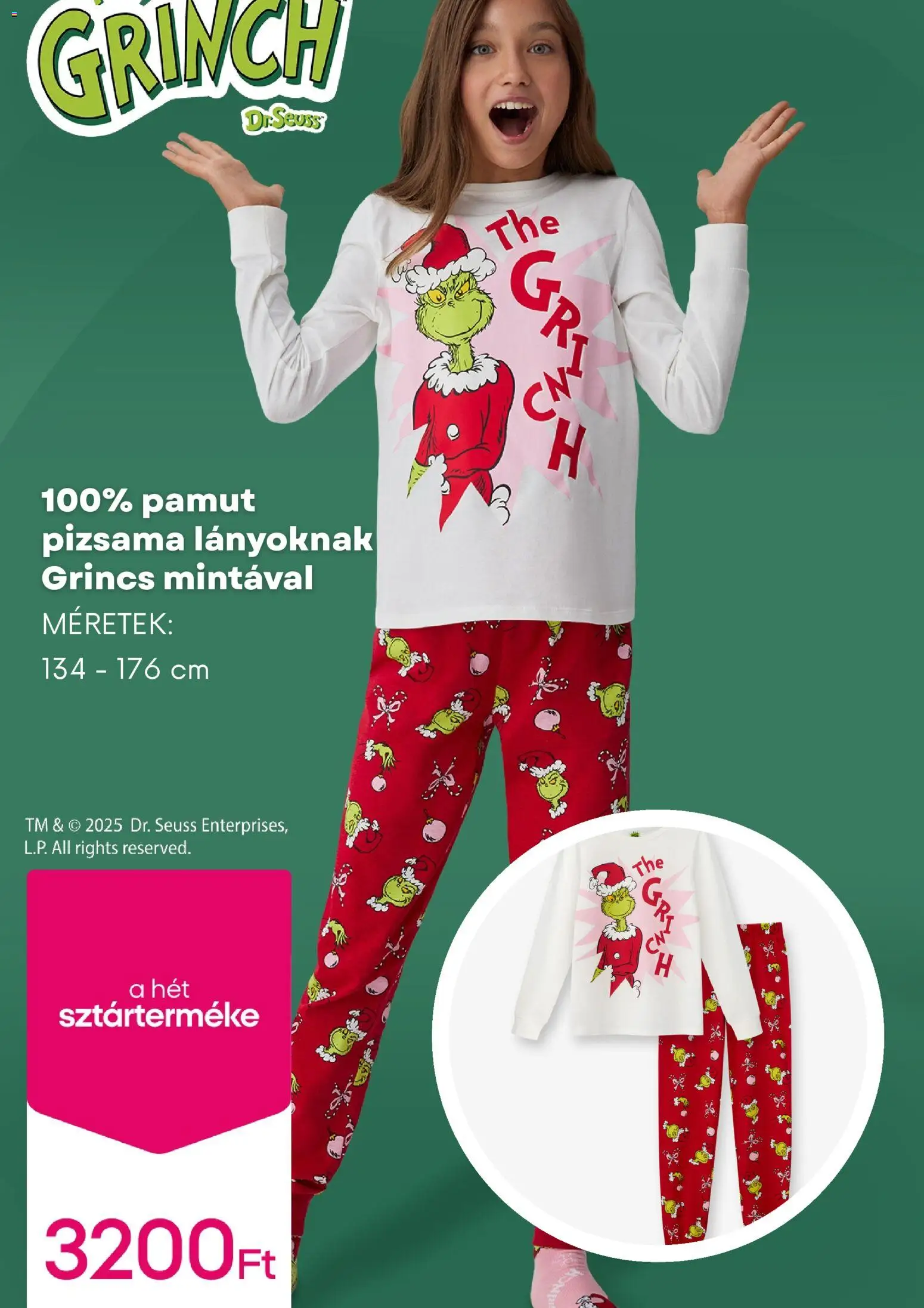 Pepco akciós ujság - amely érvényes a következő dátumtól: 27.11.2025 | Oldal: 5 | Termékek: Pizsama