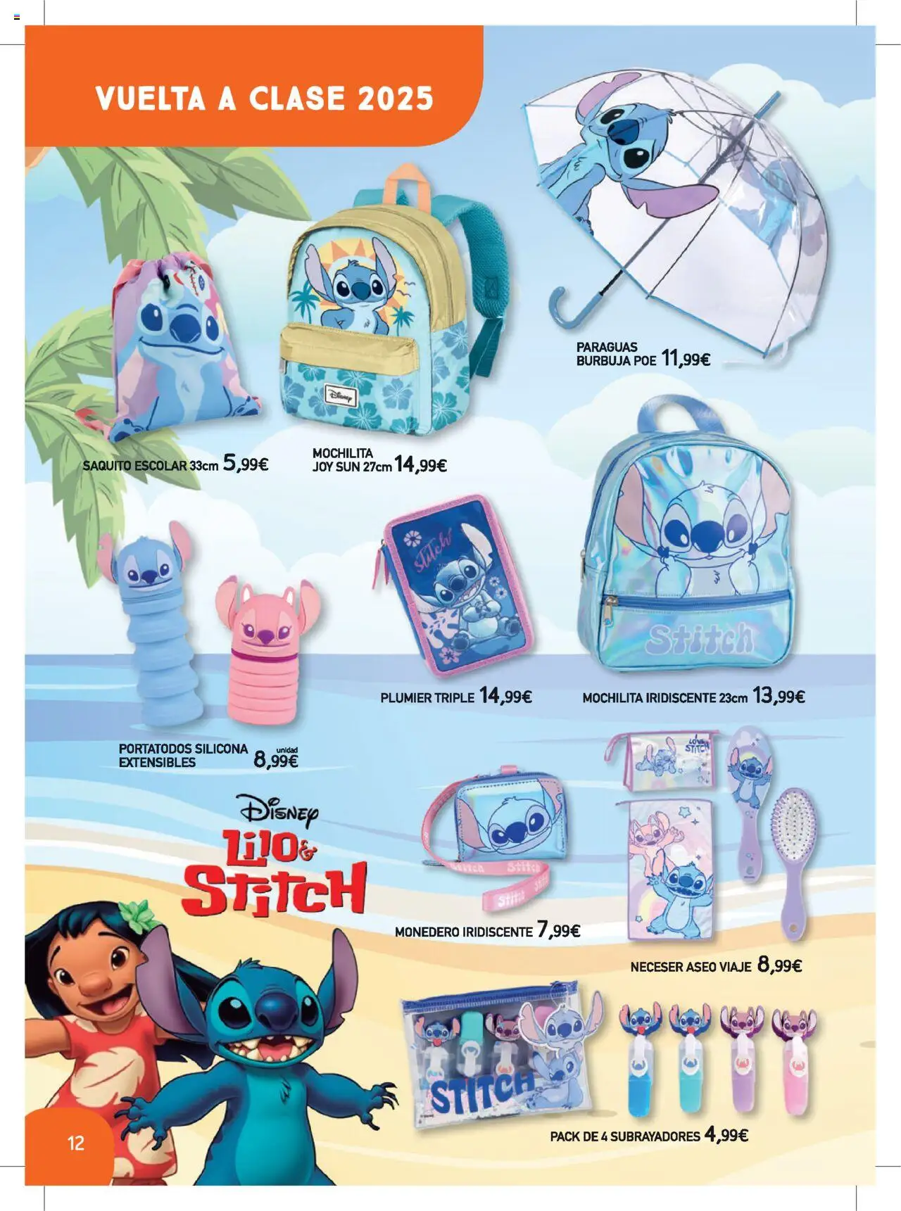 Toy Planet catálogo Vuelta al Cole │ válido desde el 06.08.2025 | Página: 12 | Productos: Neceser