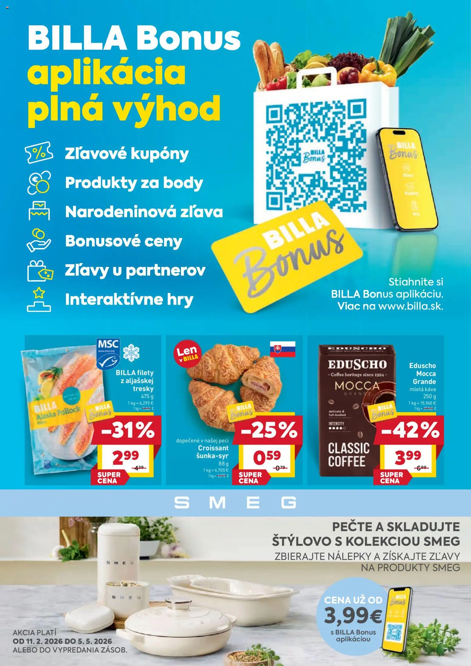 Nové Billa akcie – leták je platný od 18.03.2026 | Strana: 3