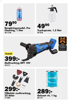 Biltema erbjudanden - Förhandsvisning av reklamblad från butik Biltema aktuell från 09.03.2026 | Sida: 7 | Produkter: Batteri, Laddare