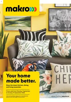 Preview of Makro specials valid from 01.09.2025
