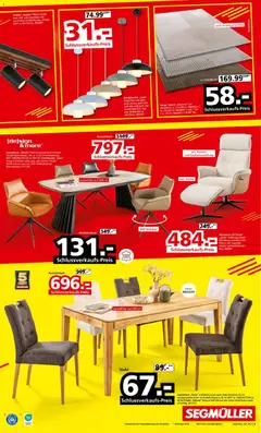 Segmüller Grösster WSV ab 06.02.2026 gültig | Seite: 3 | Produkte: Hocker, Relaxsessel, Stuhl, Creme