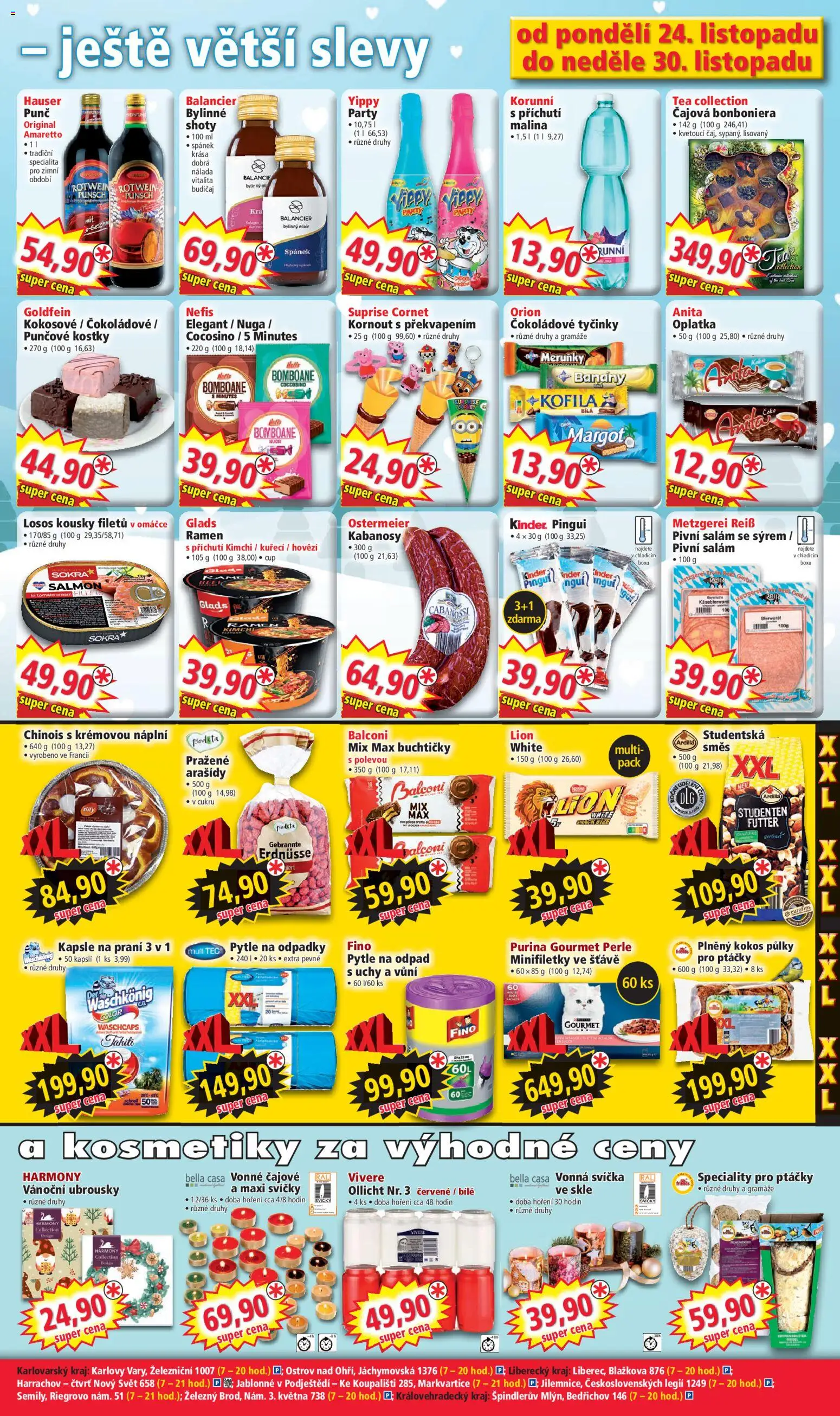 Norma leták od 24.11.2025 | Strana: 5 | Produkty: Salám, Purina, Kimchi, Losos