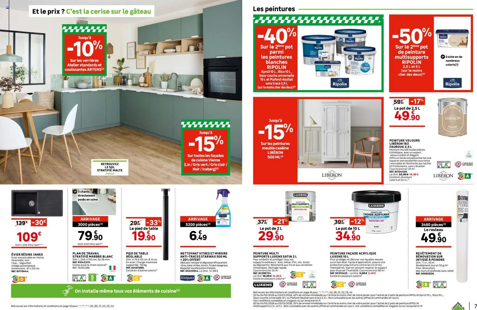 {H1} | Page: 4 | Produits: Meuble, Rouleau, Laque, Panier