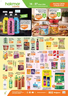 14.04.2026 tarihinden itibaren geçerli olan Hakmar Express kataloğu önizlemesi