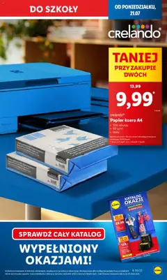 Lidl Gazetka od 21.07.2025 | Strona: 13 | Produkty: Papier ksero