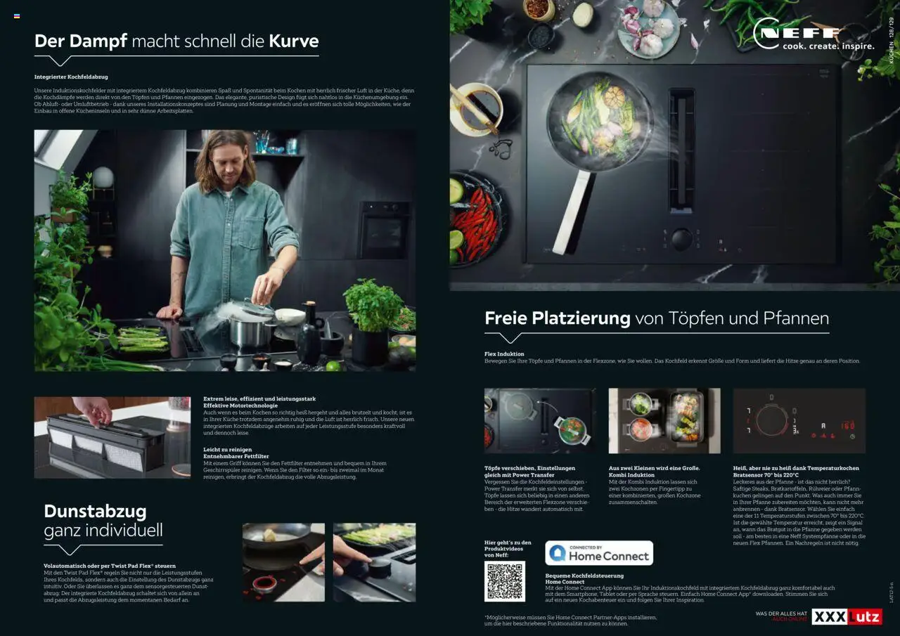 XXXLutz - Die neuen Küchentrends gültig ab 01.08.2025 | Seite: 65 | Produkte: Tablet, Kochfeld, Geschirrspüler