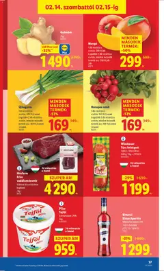 Wiesbauer Túra felvágott, Sajtos / klasszikus 400 g; 1 kg = 2998 Ft - amely érvényes a következő dátumtól: 12.02.2026 | Oldal: 37