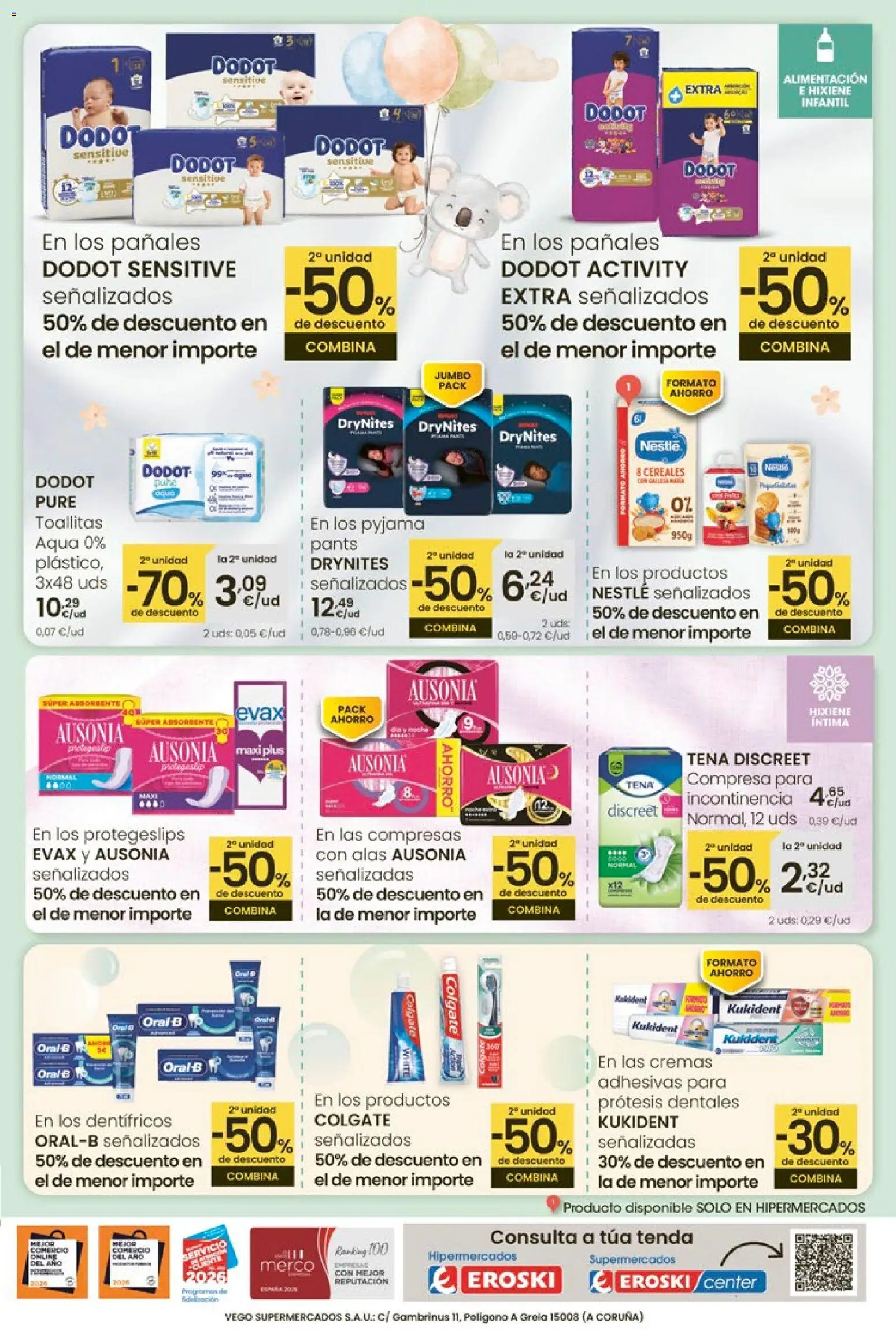 Eroski - Entroido do aforro │ válido desde el 12.02.2026 | Página: 39 | Productos: Cereales, Γλυφιτζούρι