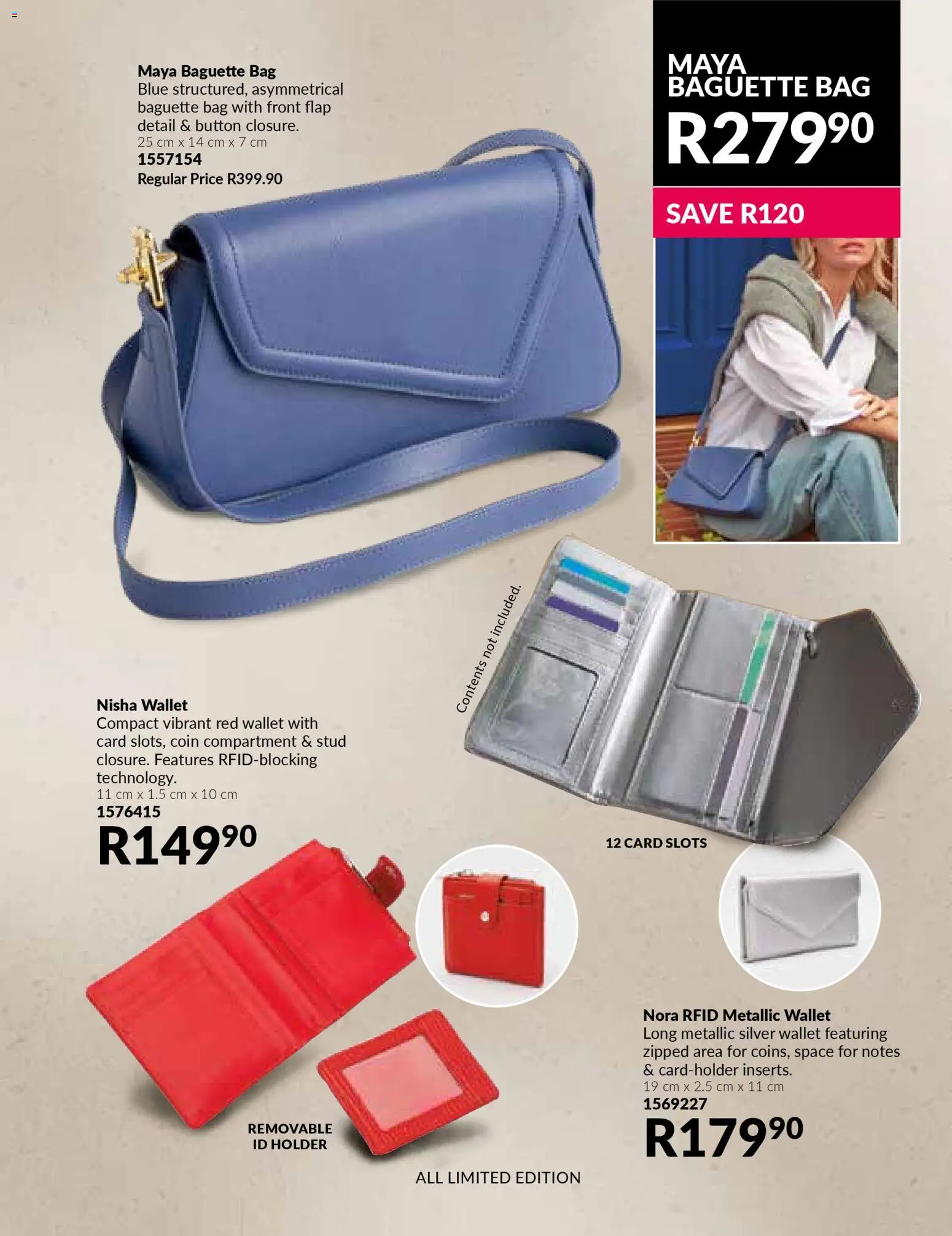 New Avon catalogue – valid from 31.01.2026 | Page: 141 | Products: Wallet, Bag