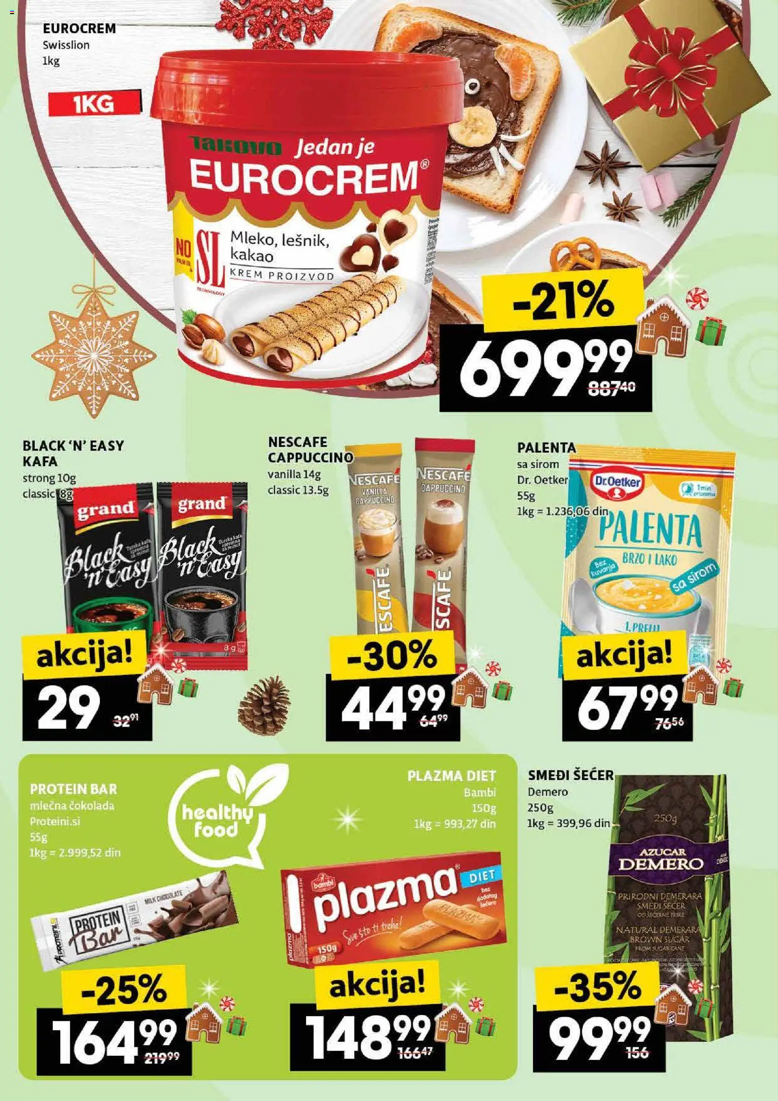 Idea katalog - važi od 18.12.2025 | Strana: 18 | Proizvode: Protein, Palenta, Plazma, Eurocrem